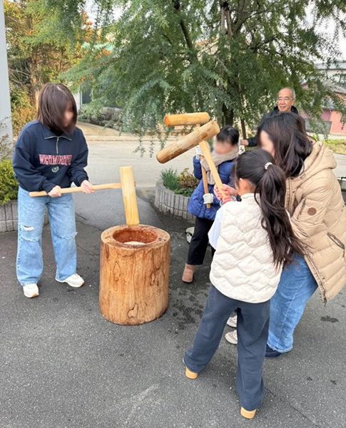 餅つき